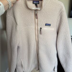 Patagonia Beige Fleece Jacket